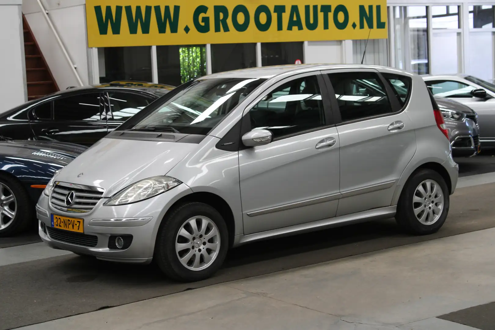 Mercedes-Benz A 170 Avantgarde Airco, Isofix. Stuurbekrachtiging Grijs - 1