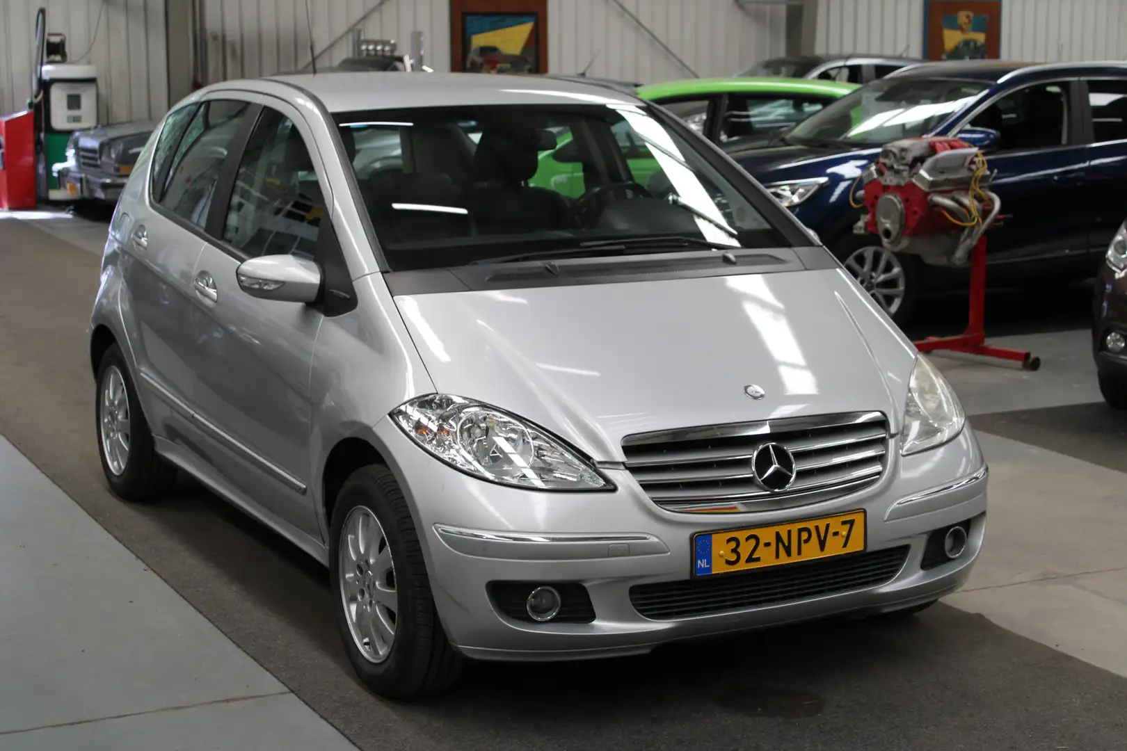 Mercedes-Benz A 170 Avantgarde Airco, Isofix. Stuurbekrachtiging Grijs - 2