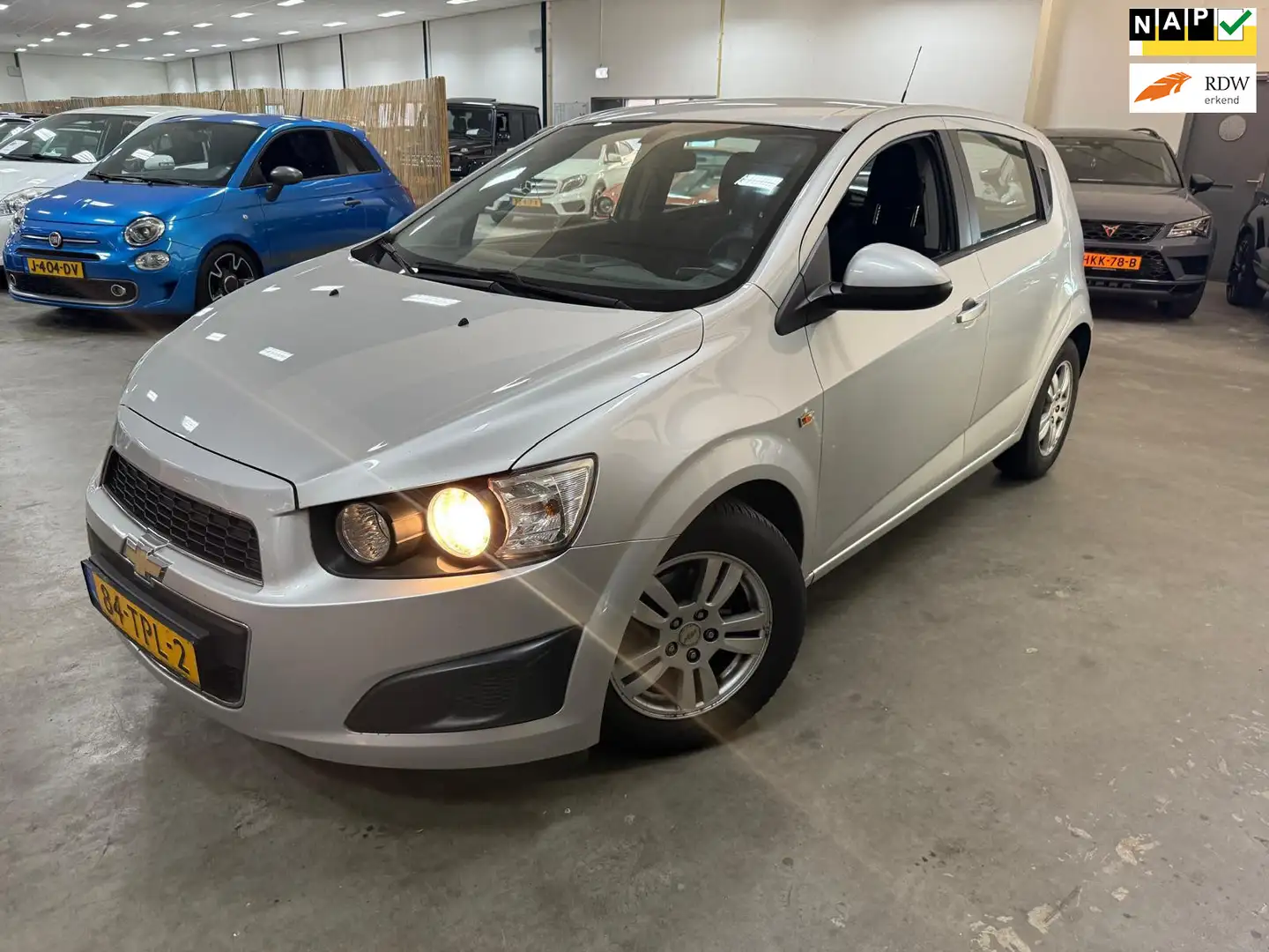 Chevrolet Aveo 1.3D LT / NIEUWE APK / NETTE AUTO / NAP Grijs - 1