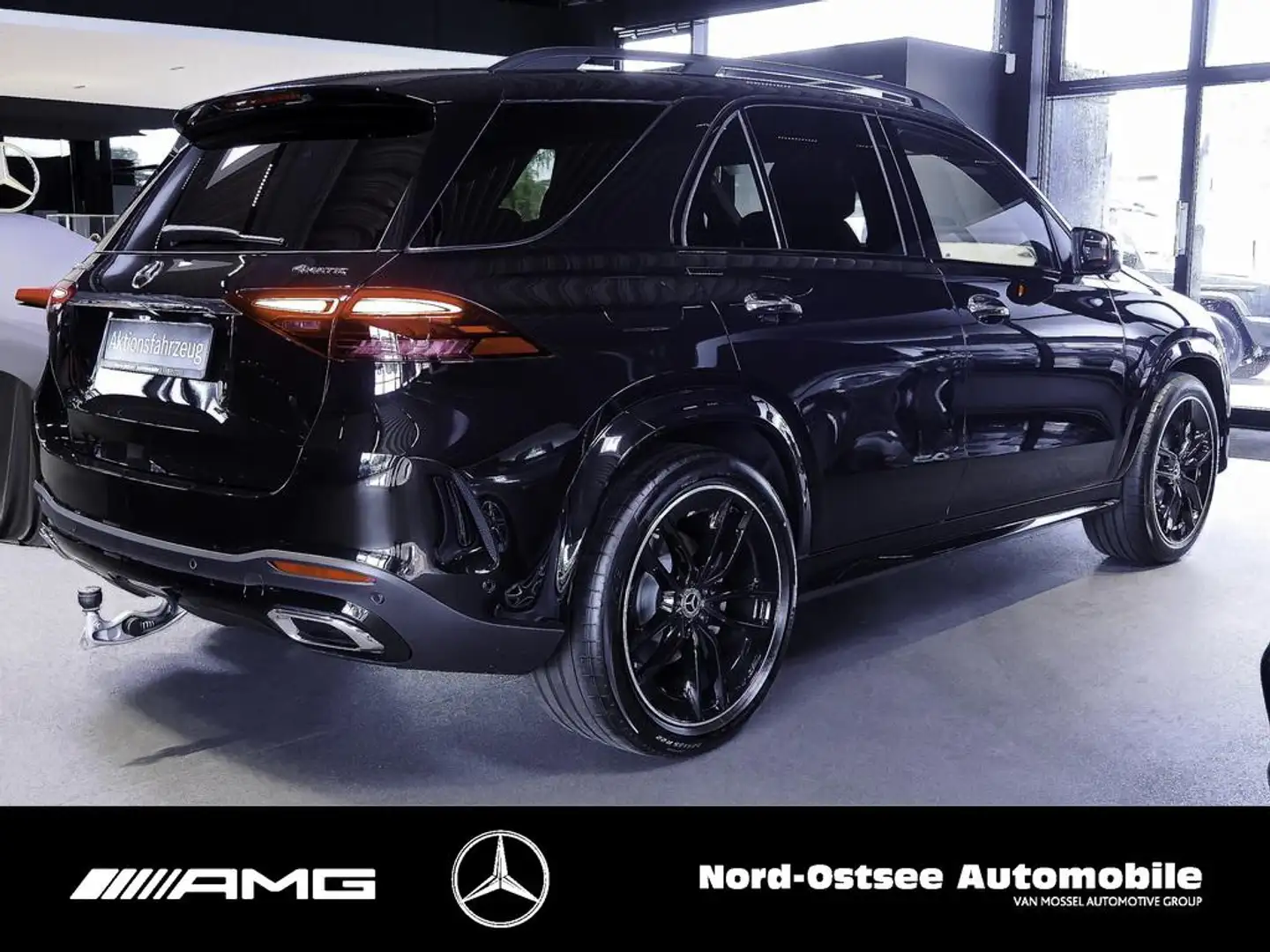 Mercedes-Benz GLE 450 d 4m AMG NIGHT PANO AKUSTIK HUD AHK 22-Z Negro - 2