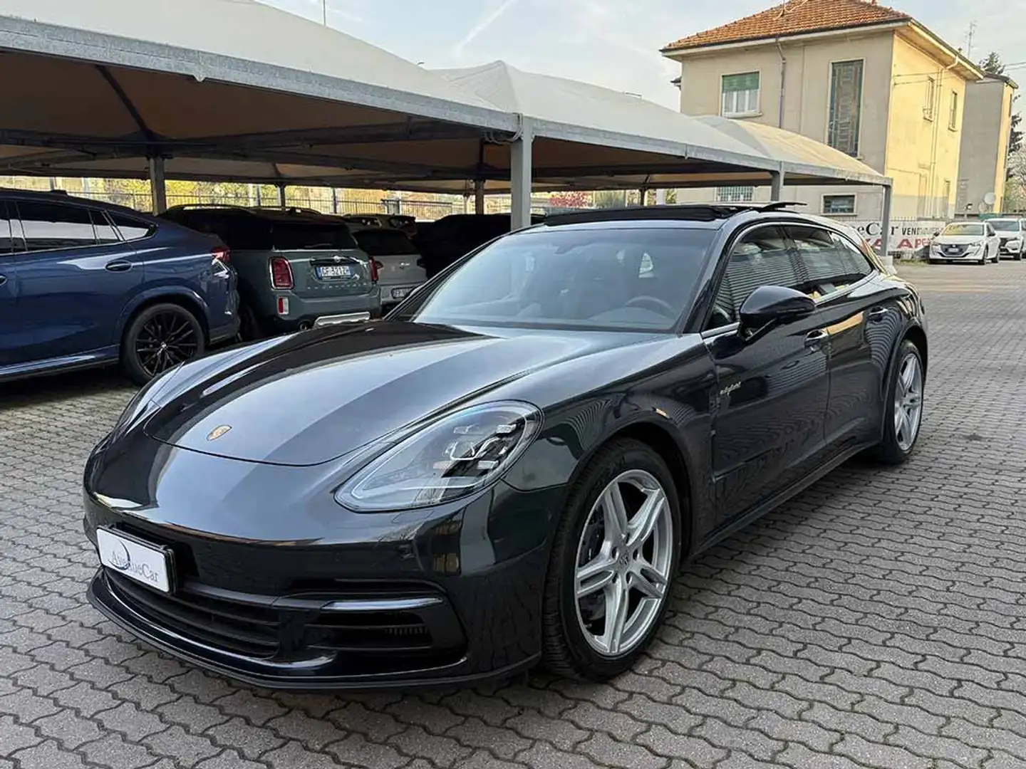 Porsche Panamera Sport Turismo 4 e-hybrid TETTO TELECAM 360 IVA ESP Сірий - 1
