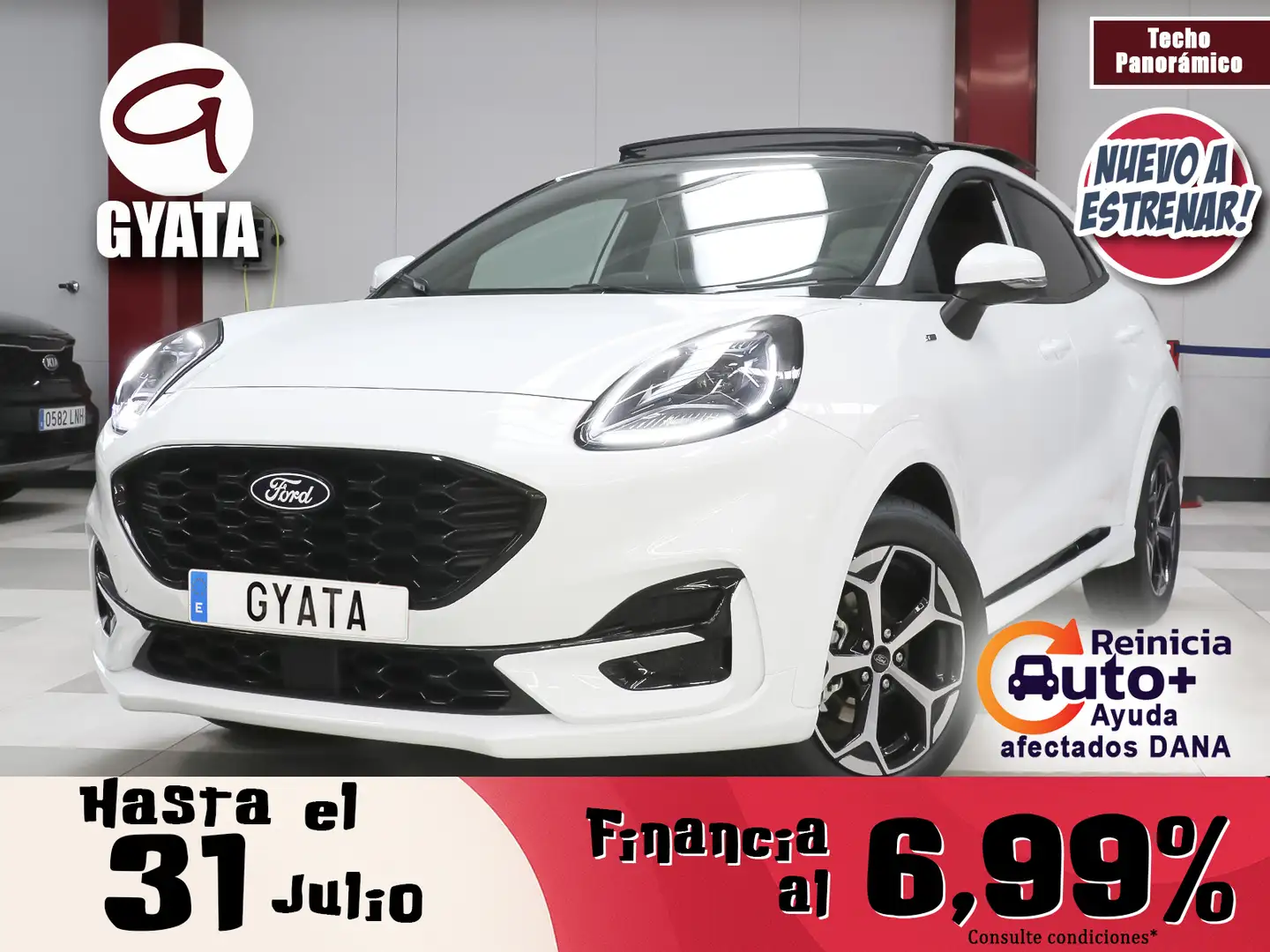 Ford Puma 1.0 EcoBoost MHEV ST-Line X 125 Blanco - 1