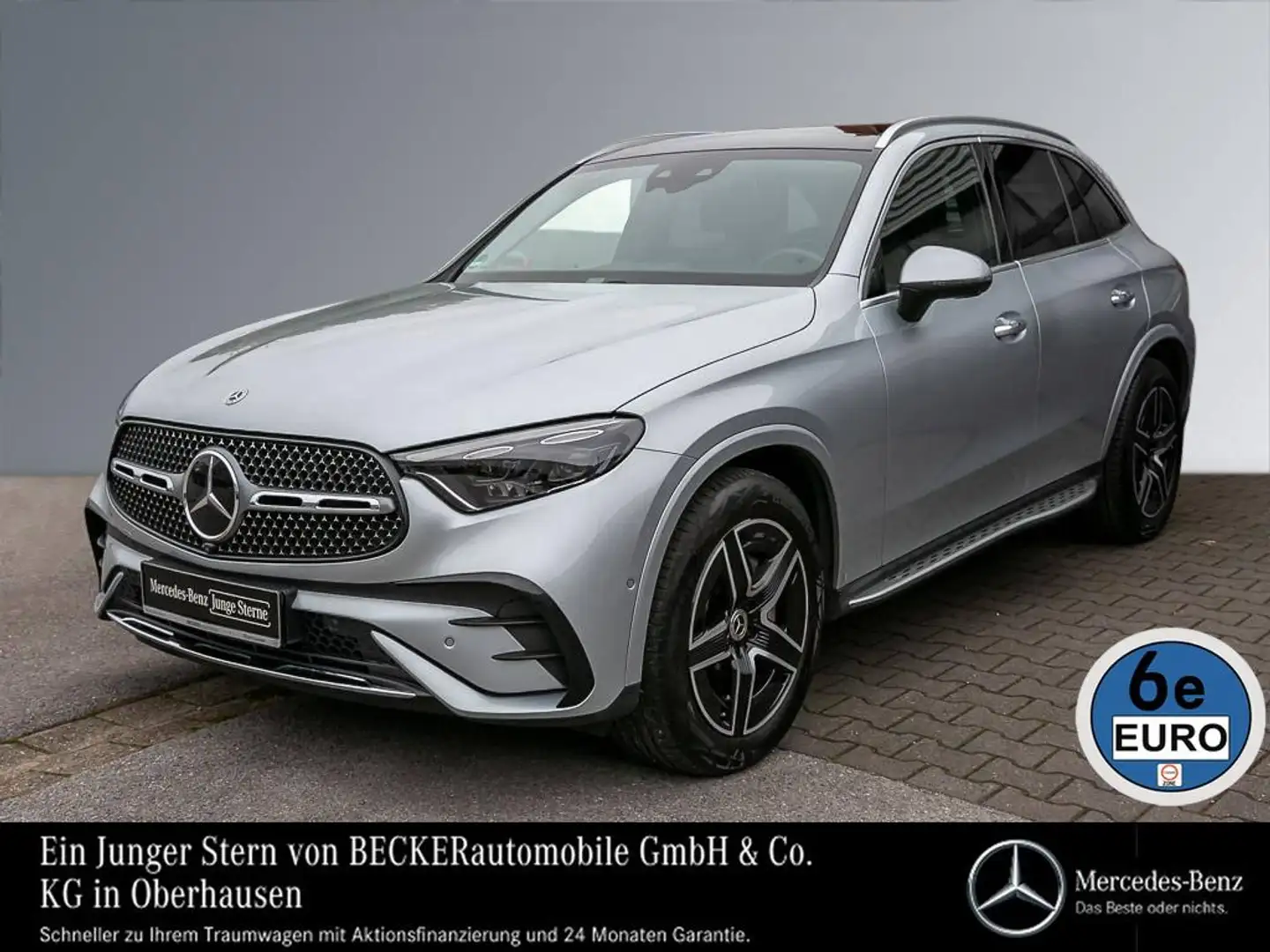 Mercedes-Benz GLC 450 d 4M AMG LINE PREMIUM PLUS DISTRO PANO Argent - 1