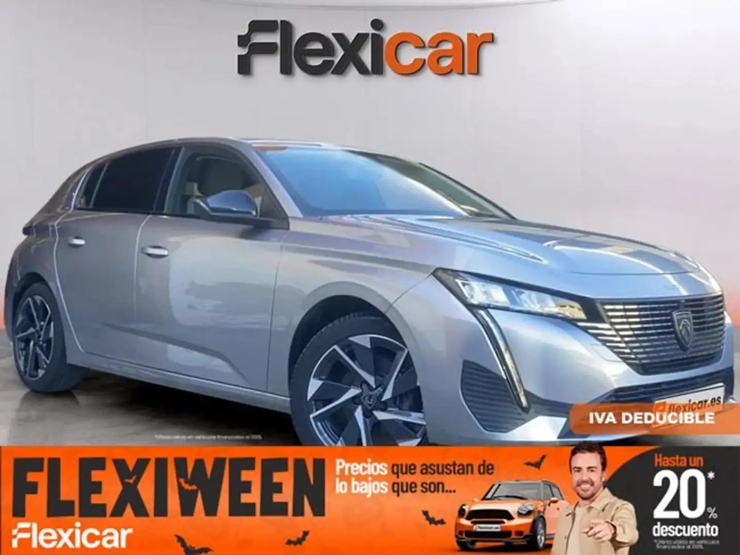 Peugeot 308 1.2 PureTech S&S Allure 130 Gris - 1