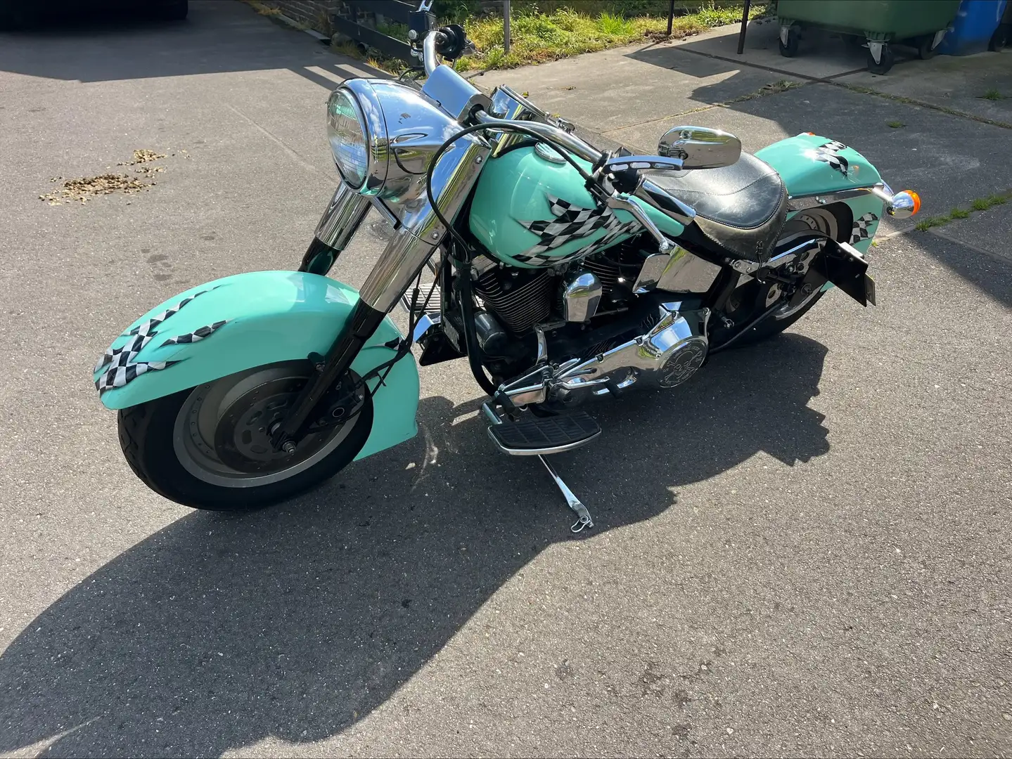 Harley-Davidson Fat Boy Groen - 1