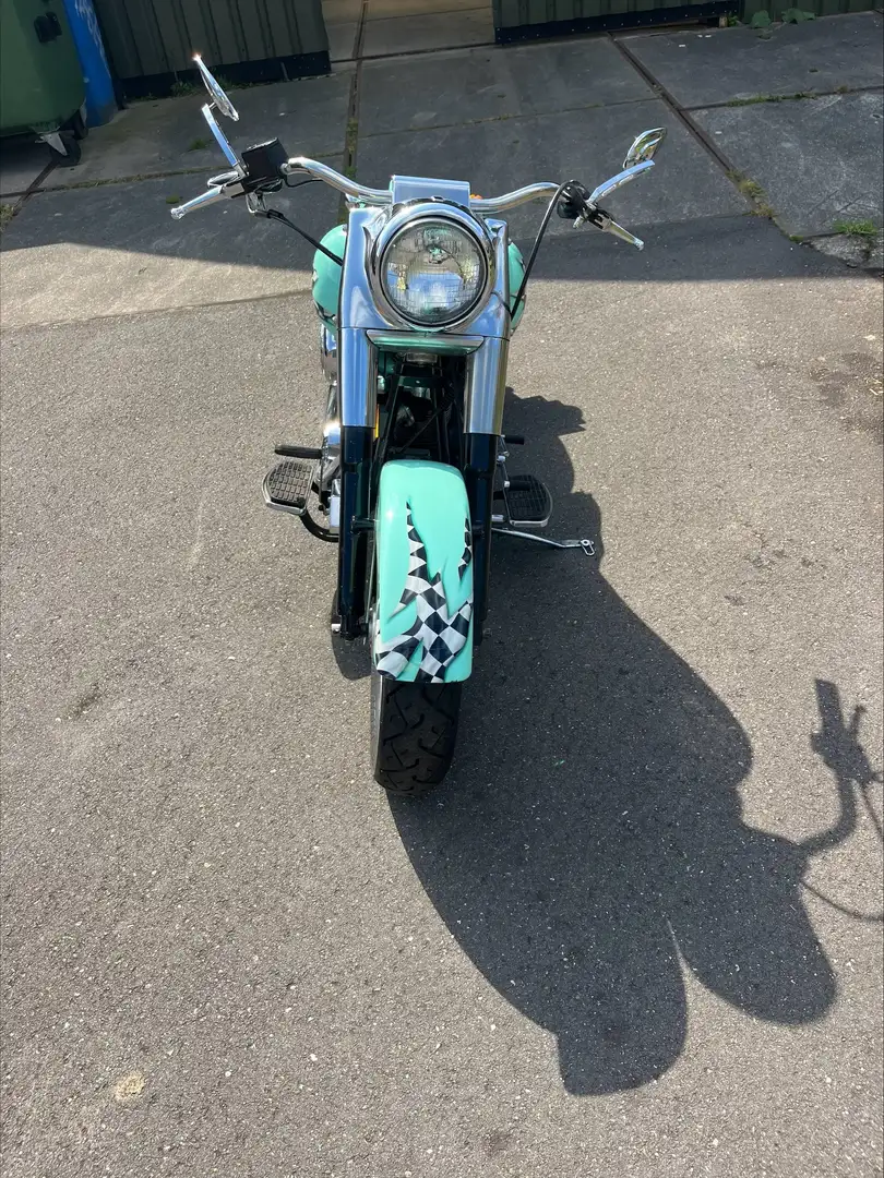 Harley-Davidson Fat Boy Groen - 2