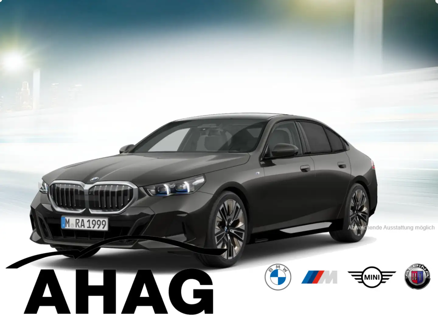 BMW 520 d M Sportpaket Komfortsitze Panorama AHK Grau - 2