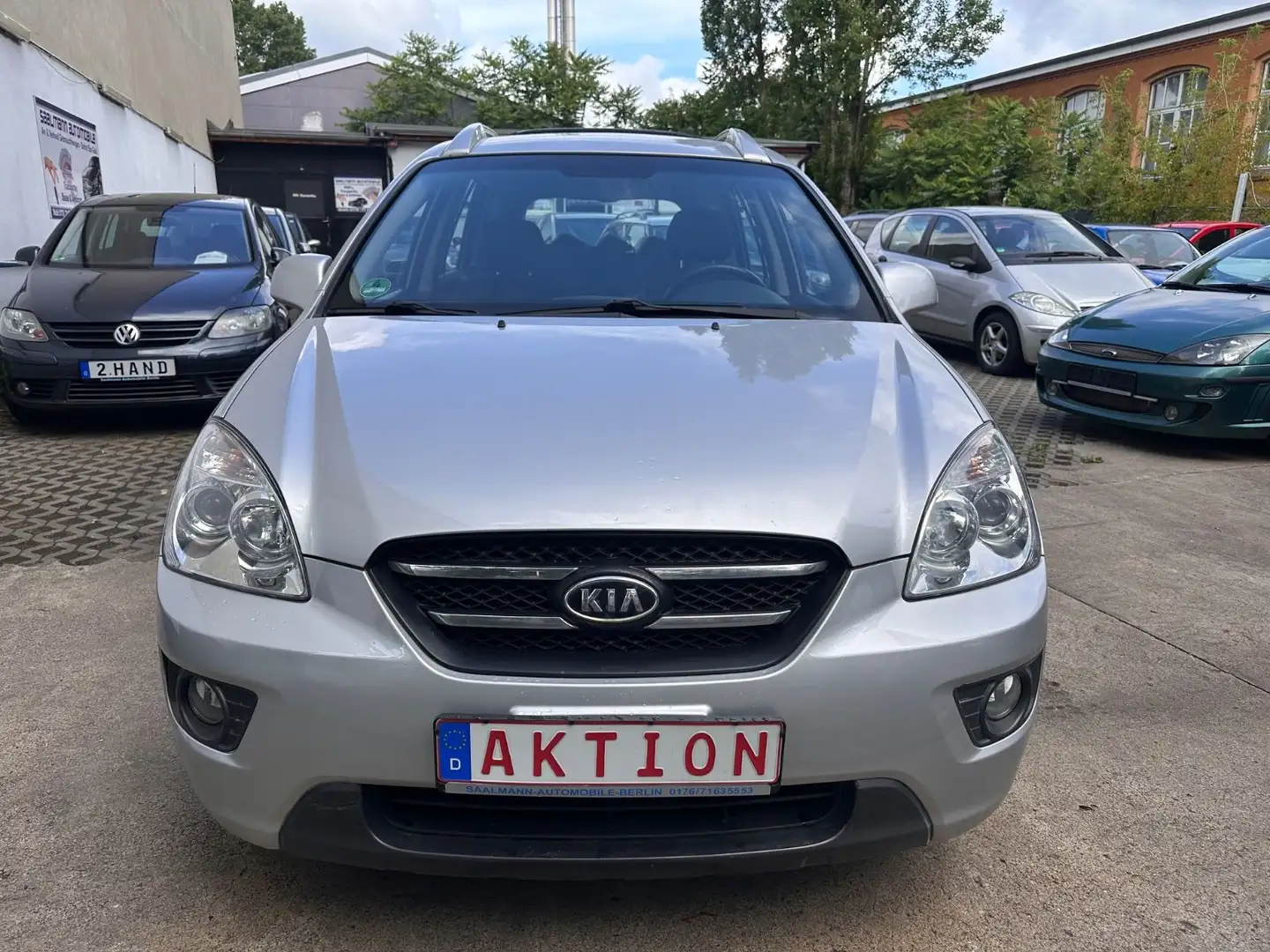 Kia Carens EX*2.HD*Tüv Neu*8 X Bereift Silber - 2