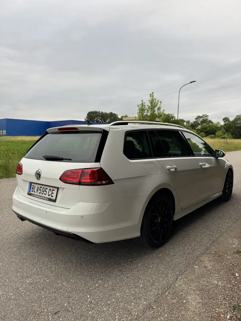 Volkswagen Golf Variant Sport BMT 2,0 TDI 4Motion Weiß - 2