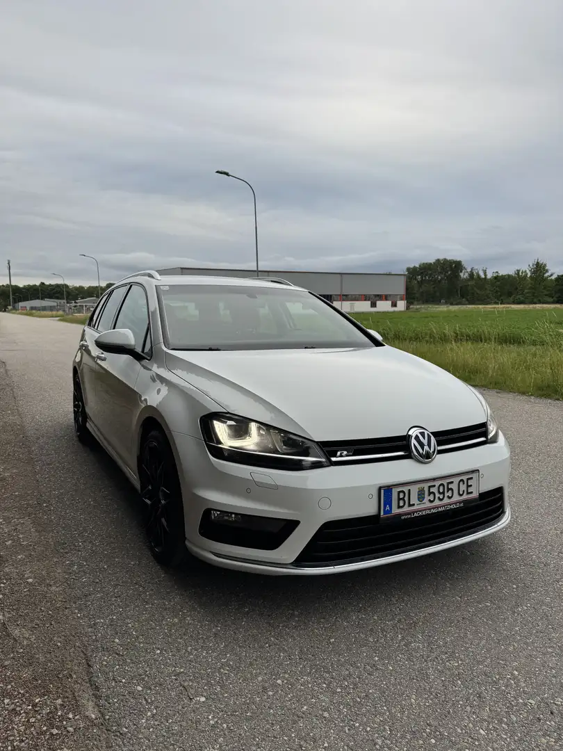 Volkswagen Golf Variant Sport BMT 2,0 TDI 4Motion Weiß - 1