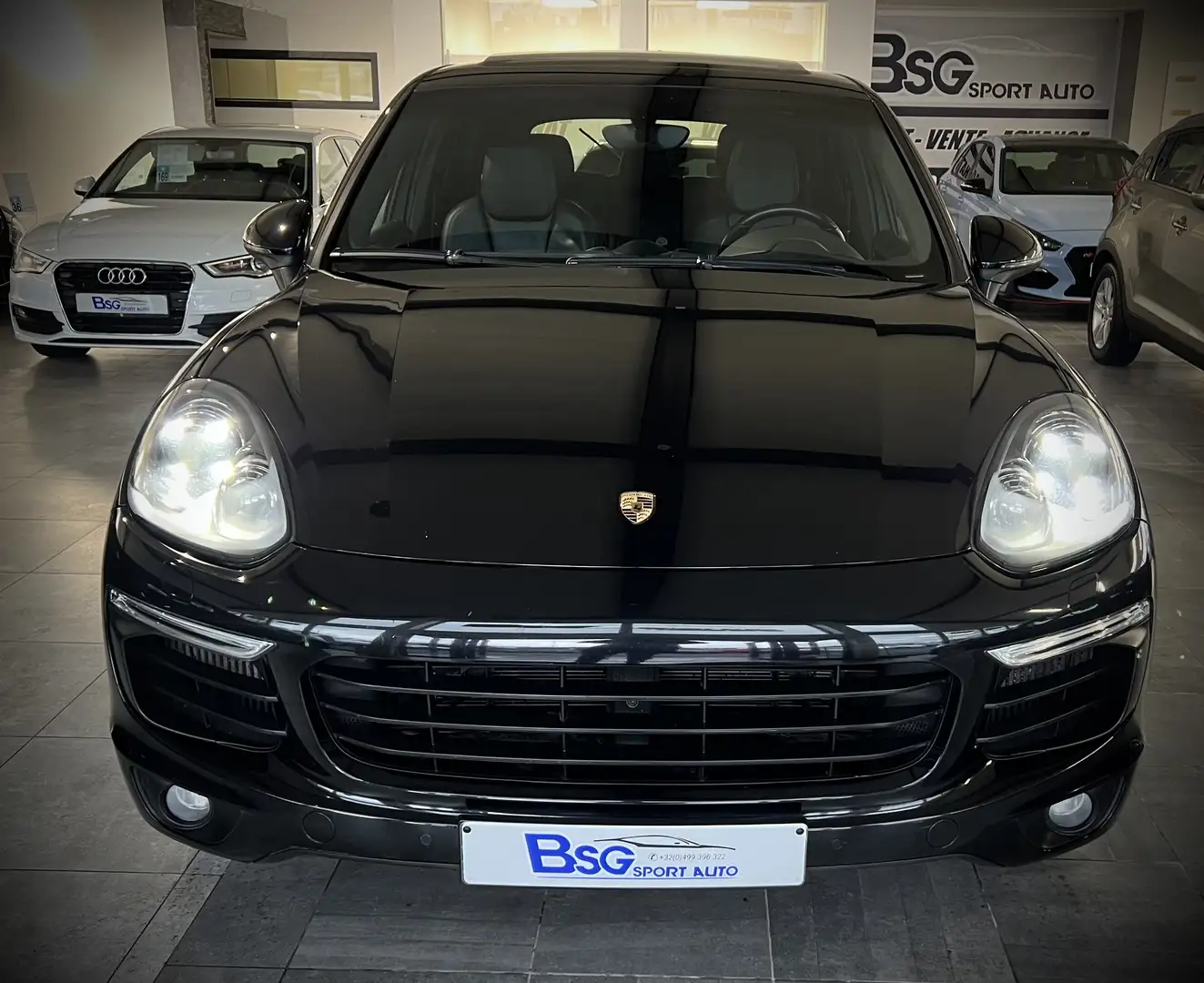 Porsche Cayenne 3.0 TD V6 Tiptronic S*PACK CHRONO*TOIT PANO*EURO6b Schwarz - 2