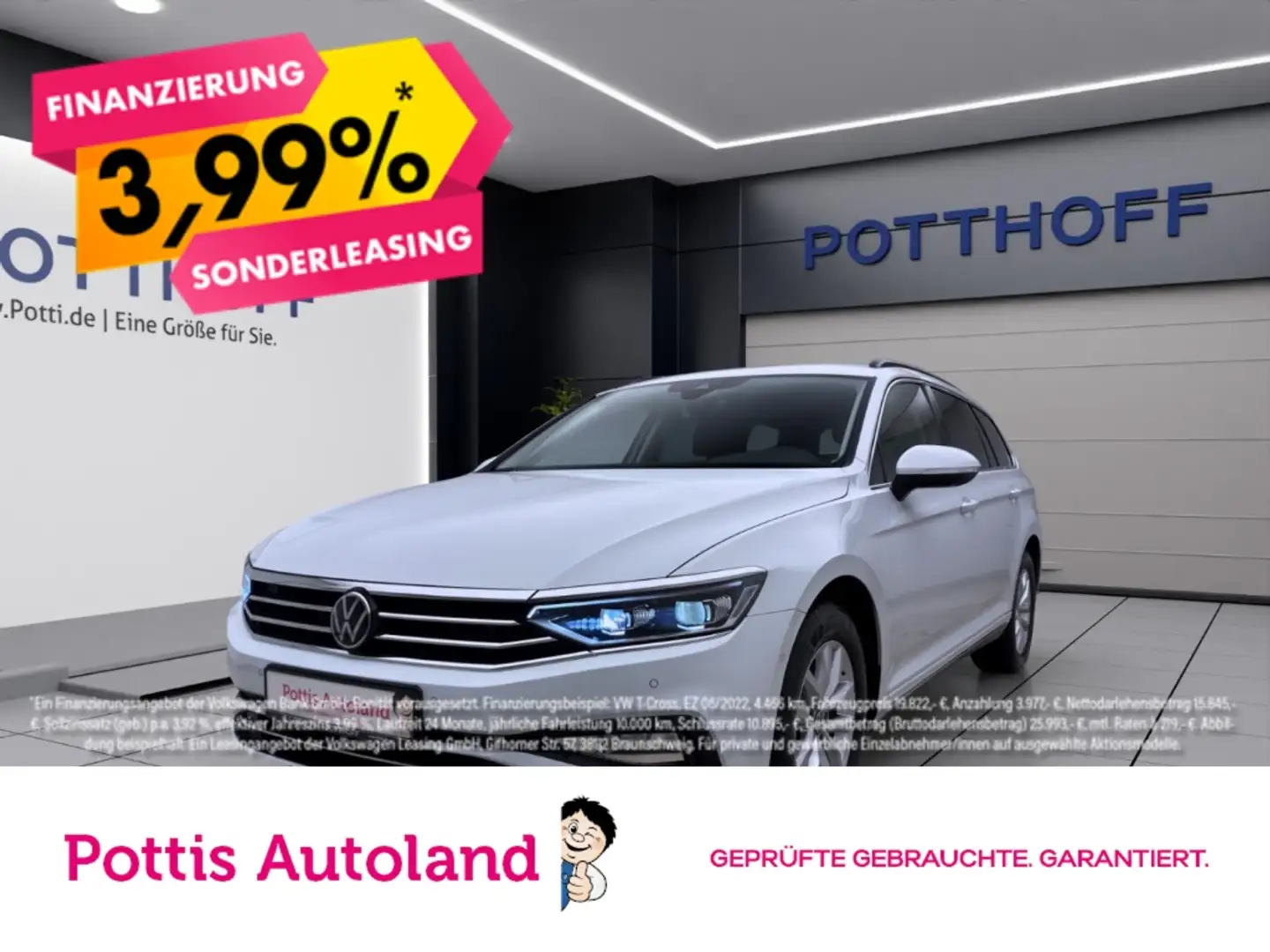 Volkswagen Passat Variant 2.0 TDI DSG BUSINESS STANDHZG AHK NAVI Blanc - 1