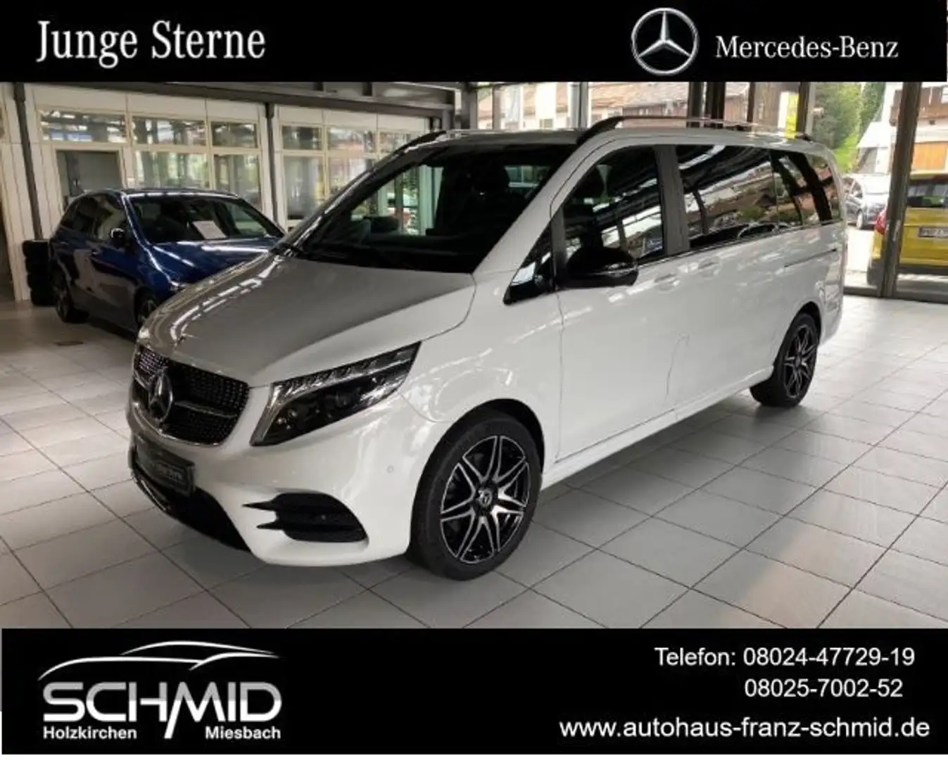 Mercedes-Benz V 300 d 4MATIC AVA ED Lang AMG Sitzuluft STHZG Weiß - 1