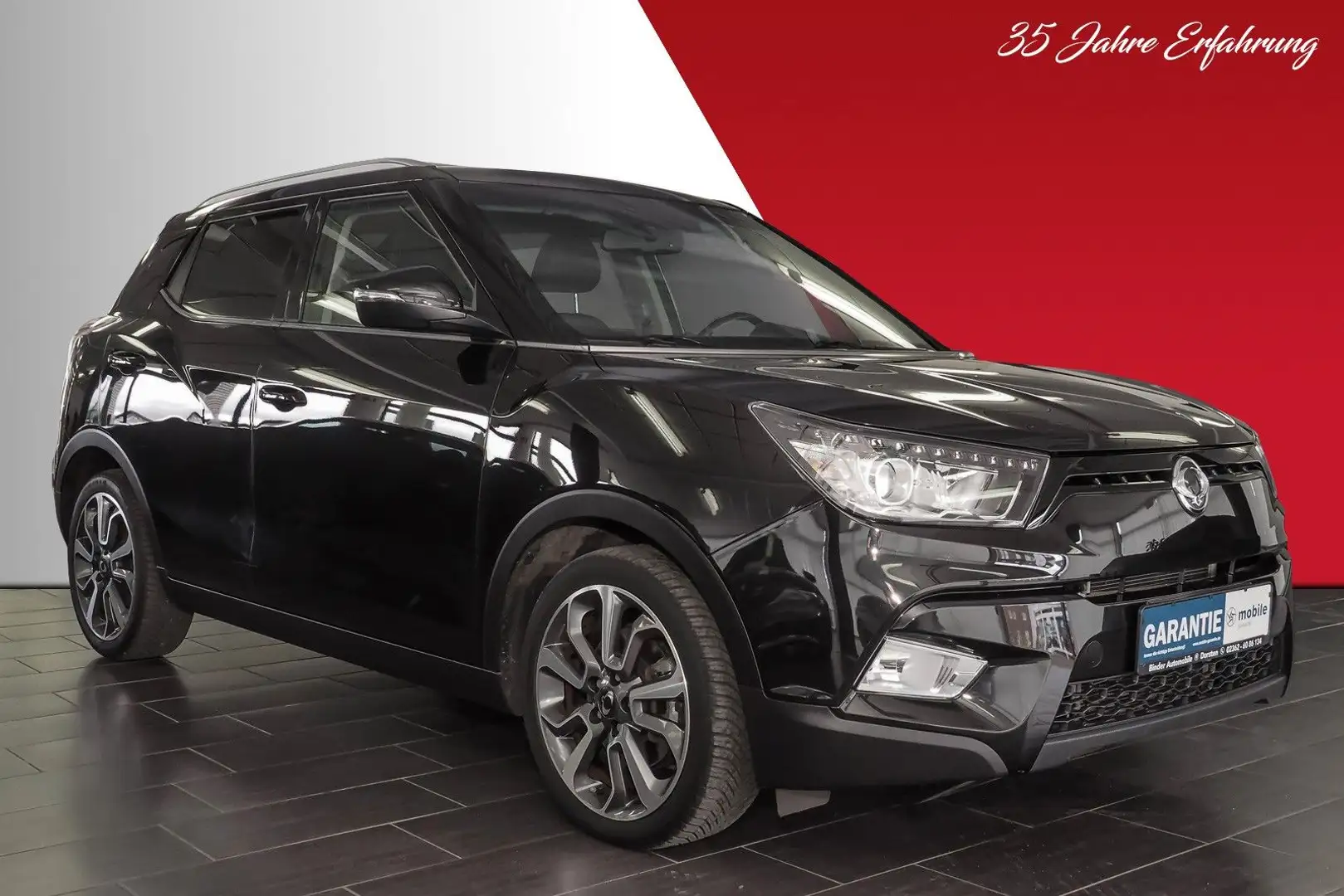 SsangYong Tivoli Quartz*VOLLE GARANTIE*TOP Schwarz - 2