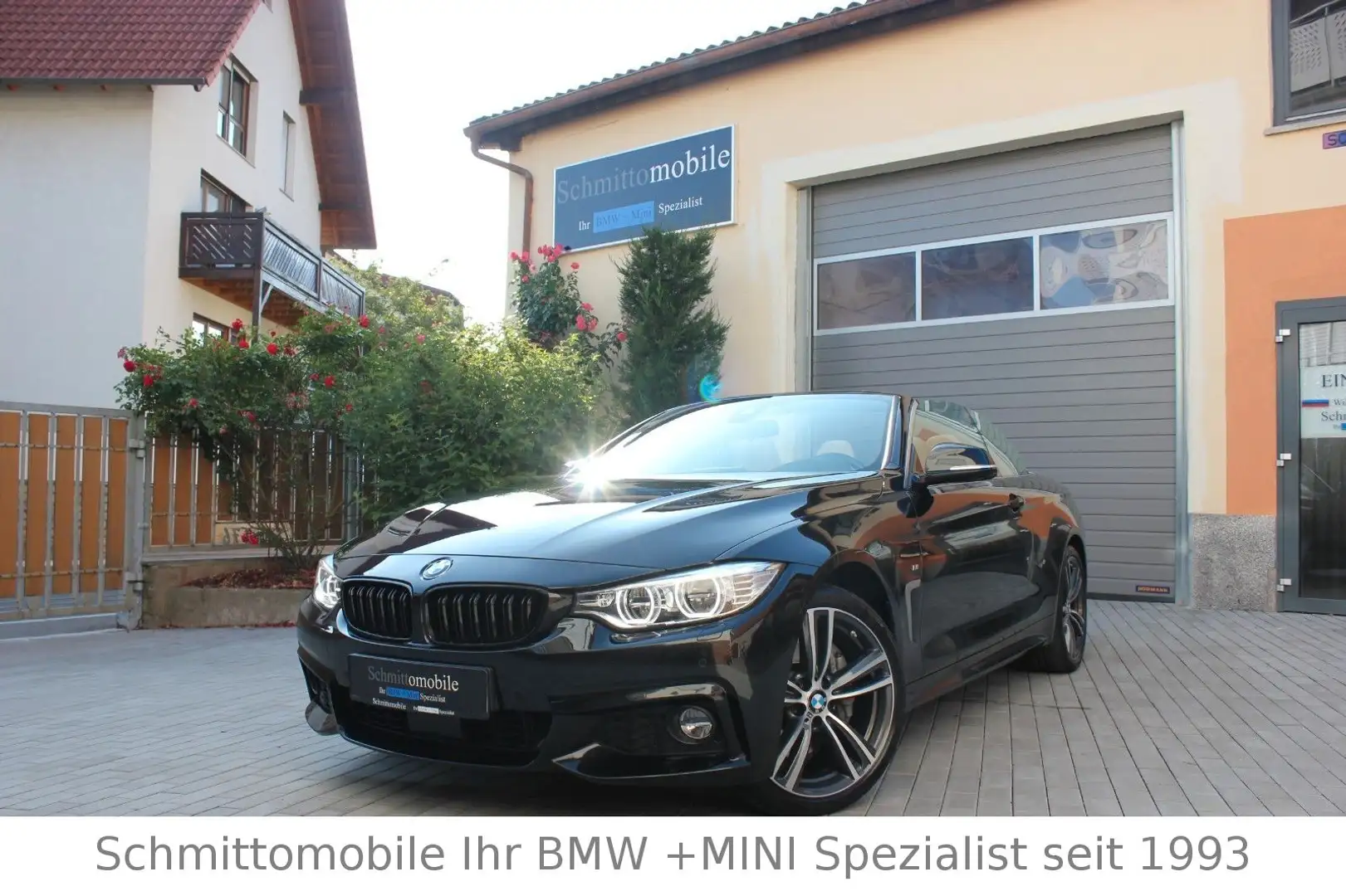 BMW 440 ixDrive M Sport,Head-Up,Harm.Kard,DAB,Kamera Zwart - 1