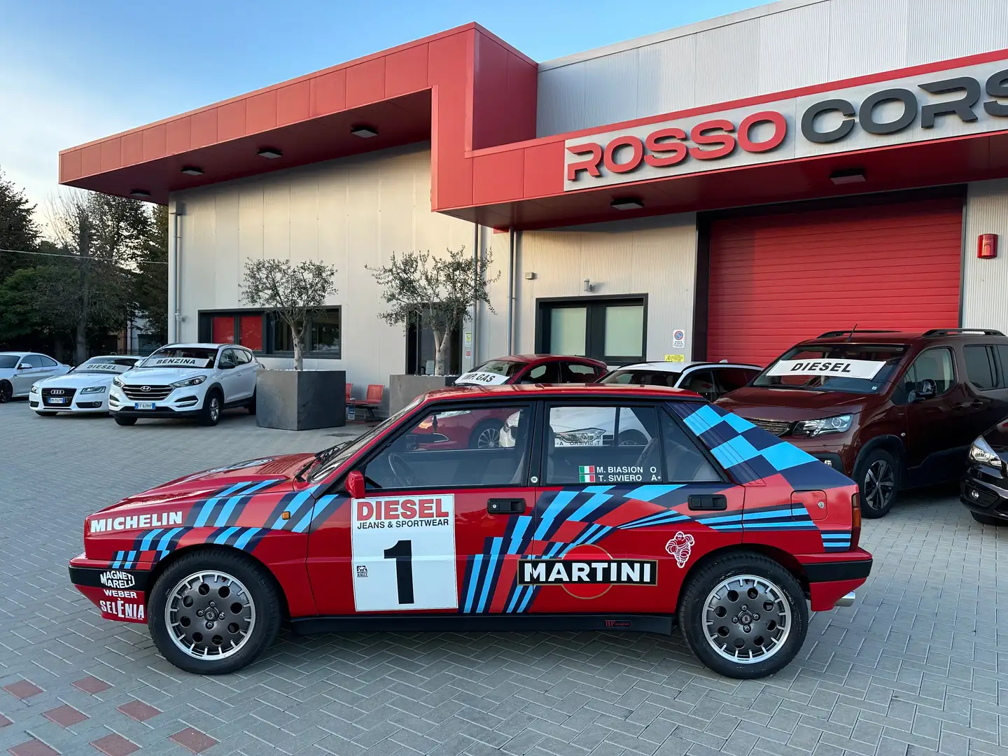 Lancia Delta 2.0 TURBO INTEGRALE 8V ROSSO MONZA IMMACOLATA Rosso - 2