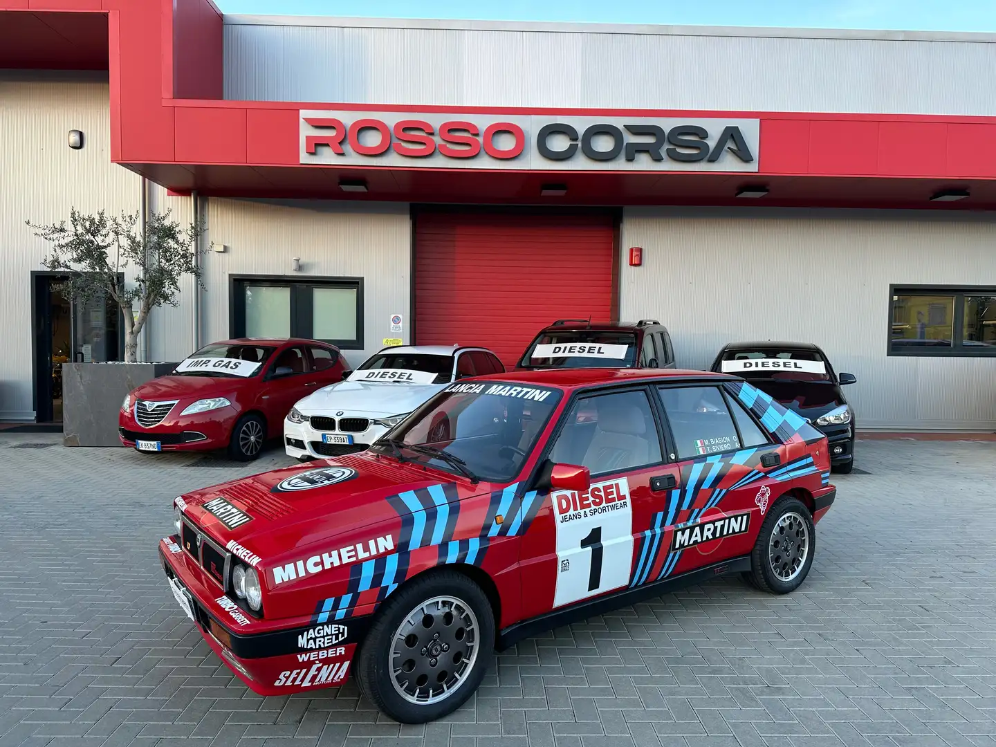 Lancia Delta 2.0 TURBO INTEGRALE 8V ROSSO MONZA IMMACOLATA Rosso - 1