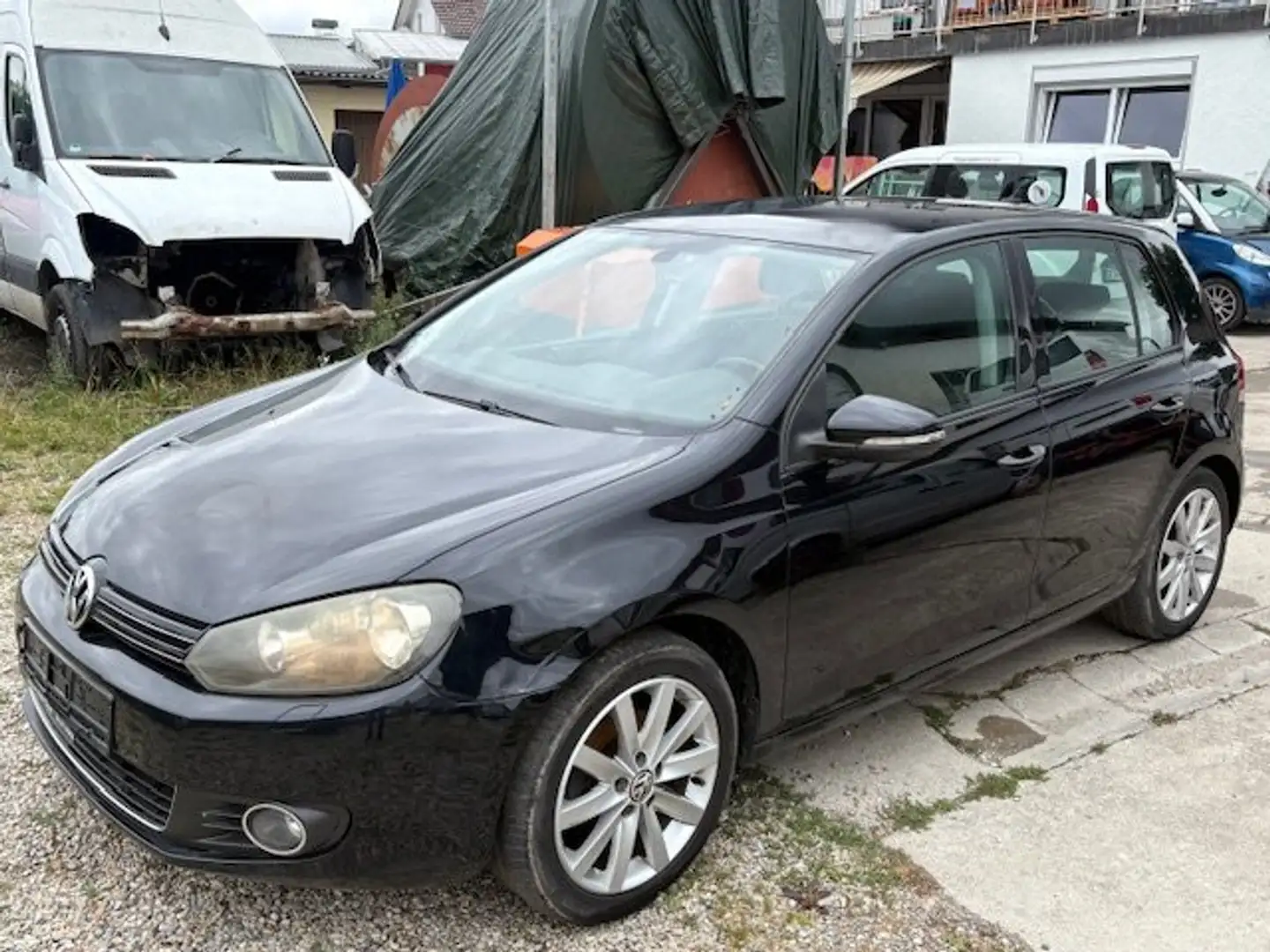 Volkswagen Golf Highline Automatik (Getriebe Schaden) Zwart - 2