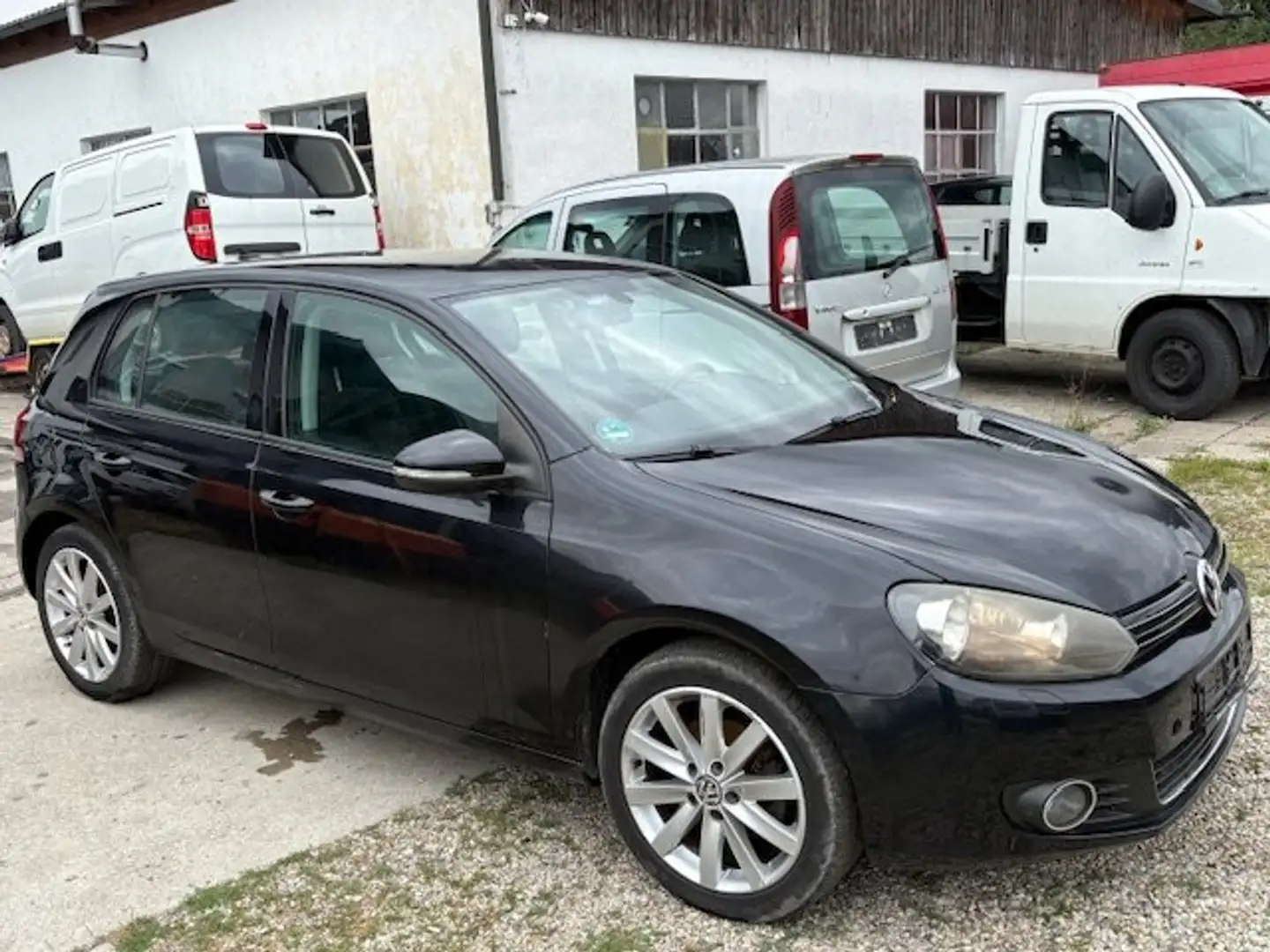 Volkswagen Golf Highline Automatik (Getriebe Schaden) Zwart - 1