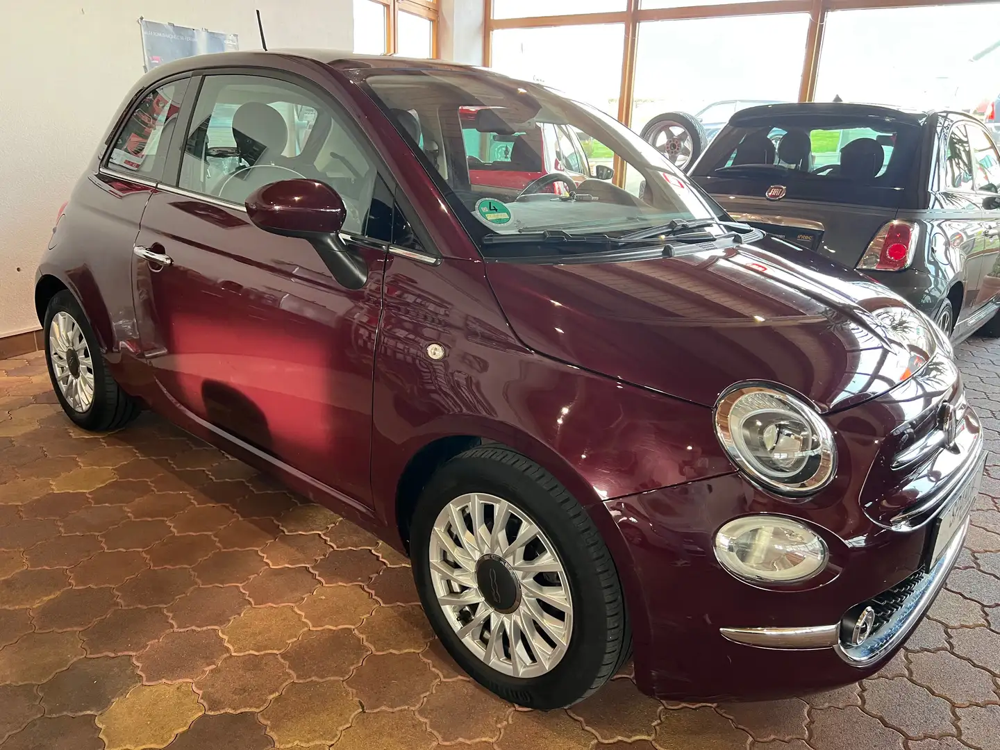 Fiat 500 Lounge Rot - 2