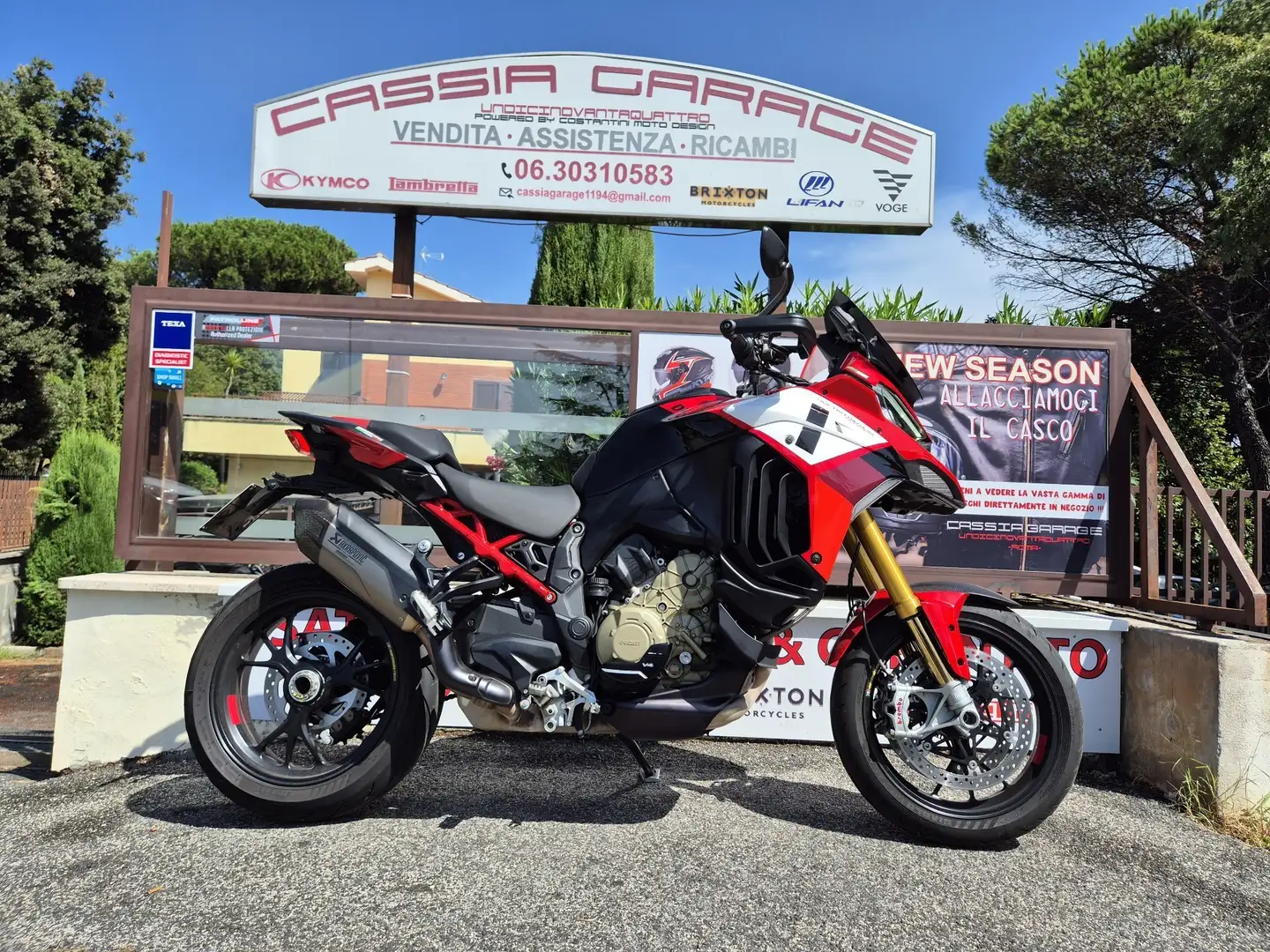 Ducati Multistrada V4 Pikes Peak Rosso - 1