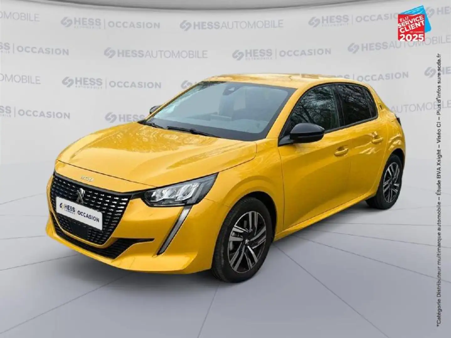 Peugeot 208 1.2 PureTech 100ch S/S Allure GPS Camera Jaune - 1