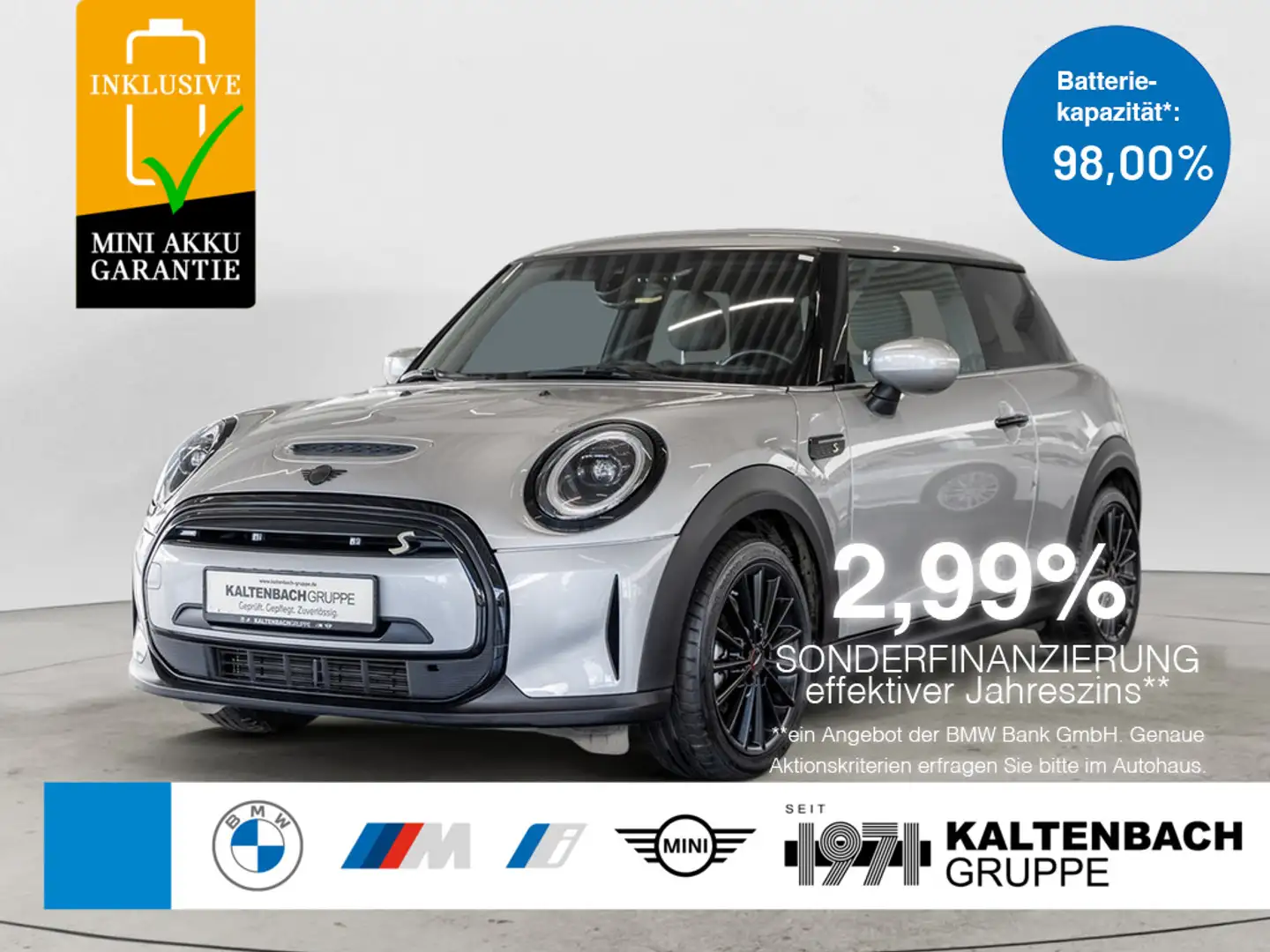 MINI Cooper SE Classic Trim FACEL. LED SHZ PDC Silber - 1