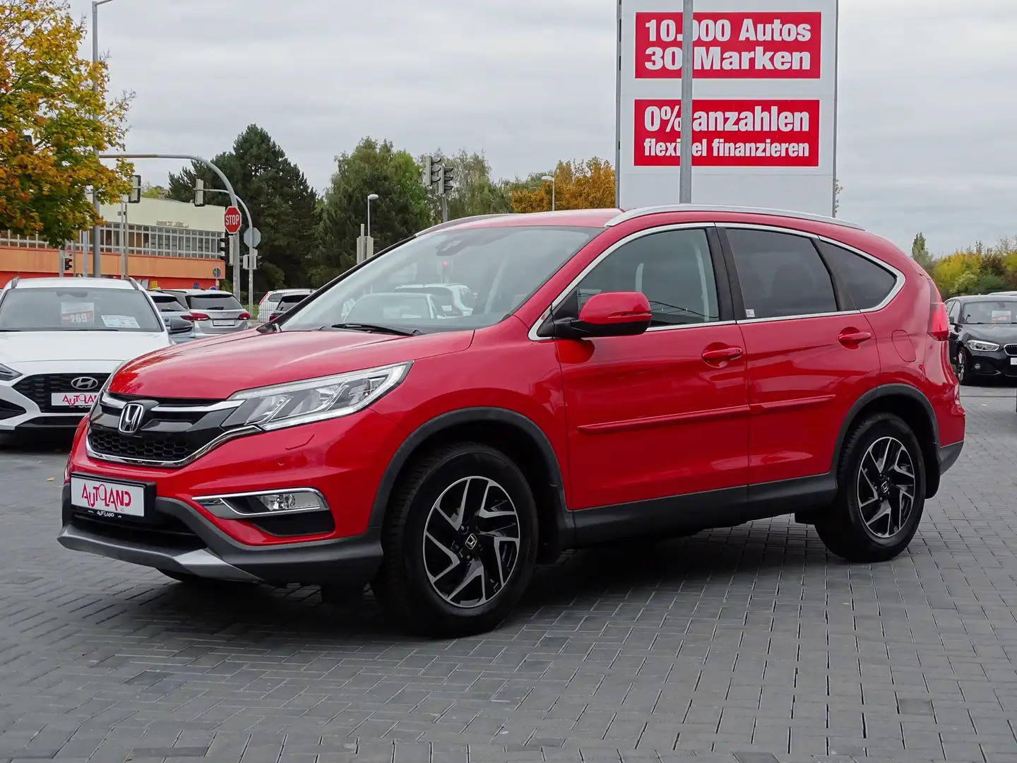 Honda CR-V Elegance 4WD 2.0 i-VTEC Navi Kamera DAB PDC Rosso - 2