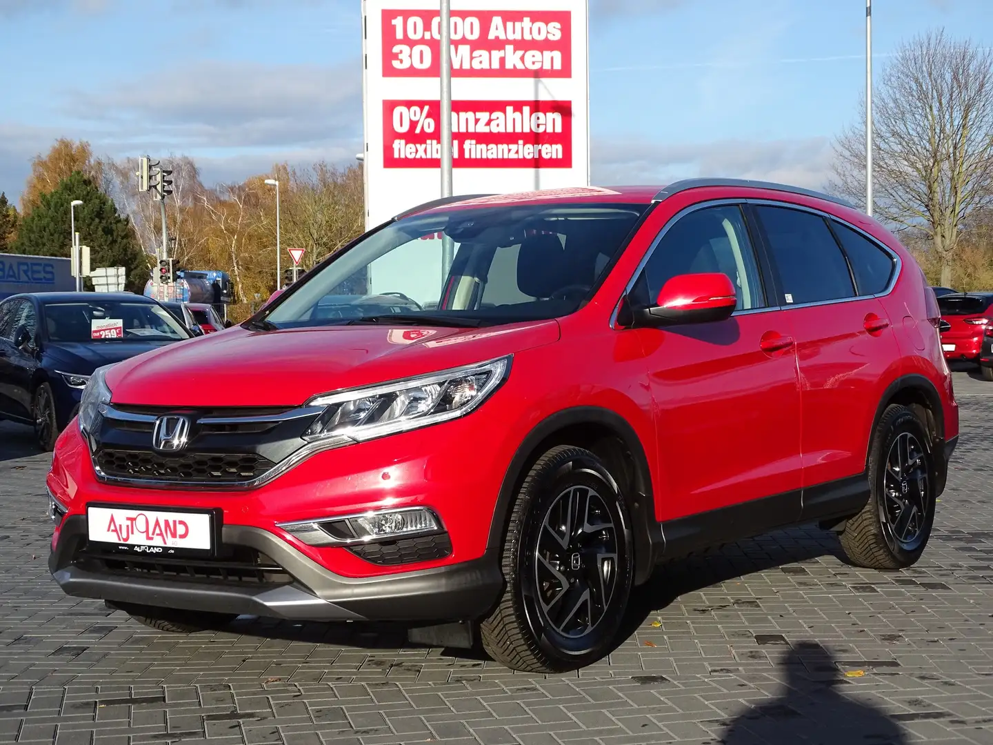 Honda CR-V Elegance 4WD 2.0 i-VTEC Navi Kamera DAB PDC Rood - 2