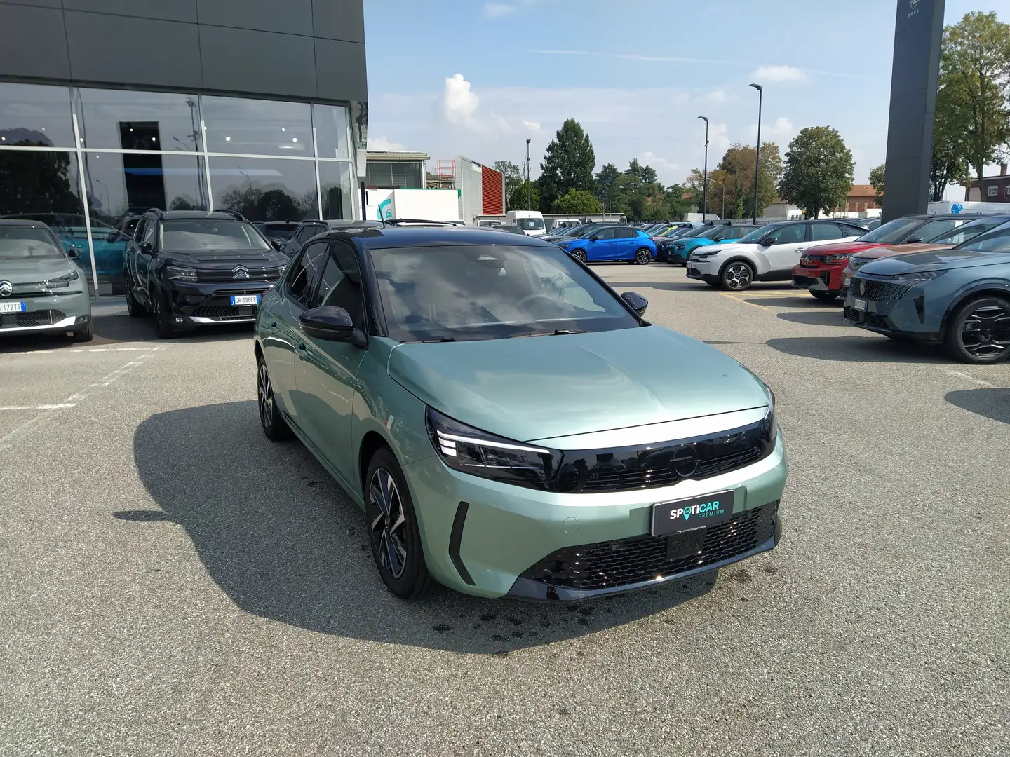Opel Corsa 1.2 Turbo-Benzina 100cv YES KM ZERO Verde - 1