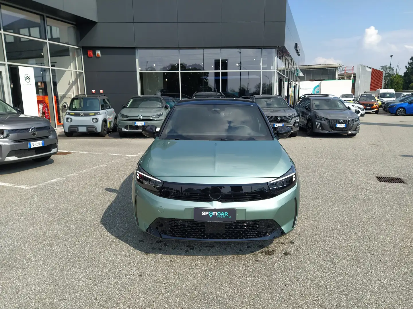 Opel Corsa 1.2 Turbo-Benzina 100cv YES KM ZERO Verde - 2
