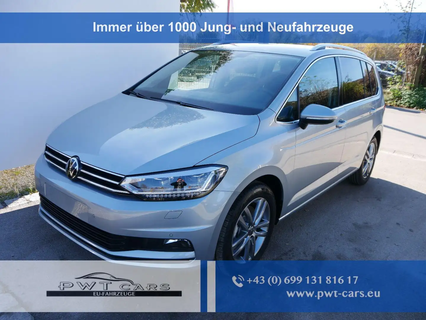 Volkswagen Touran Comfortline 2.0 TDI DSG*AHK*NAVI*TEMPOMAT*KESSY... Silber - 1