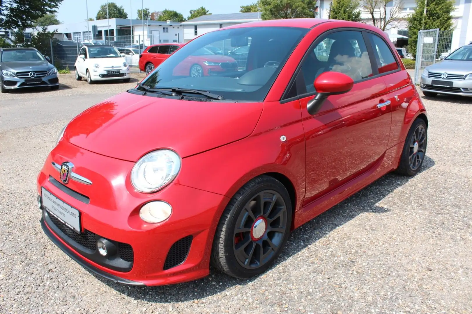 Fiat 500 ABARTH*1.4*103kW*4-Rohr*2.Hd.*8-fach ALU* Rot - 1
