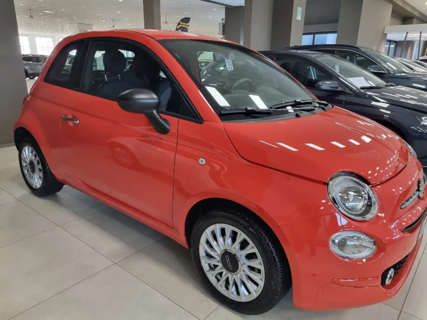 Fiat 500 1.0 FireFly Hybrid Cult Arancione - 1