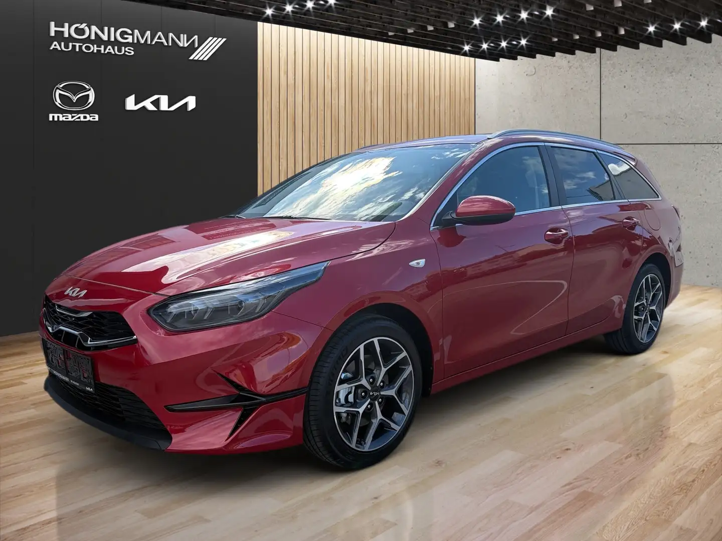 Kia Ceed SW / cee'd SW 1,0 T-GDI GPF ISG Silber Rot - 1