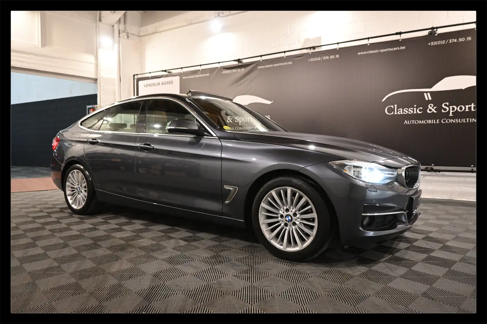 BMW 320 320da GT X DRIVE / TOIT PANO / CUIR / GPS NAVI  !! Grau - 1