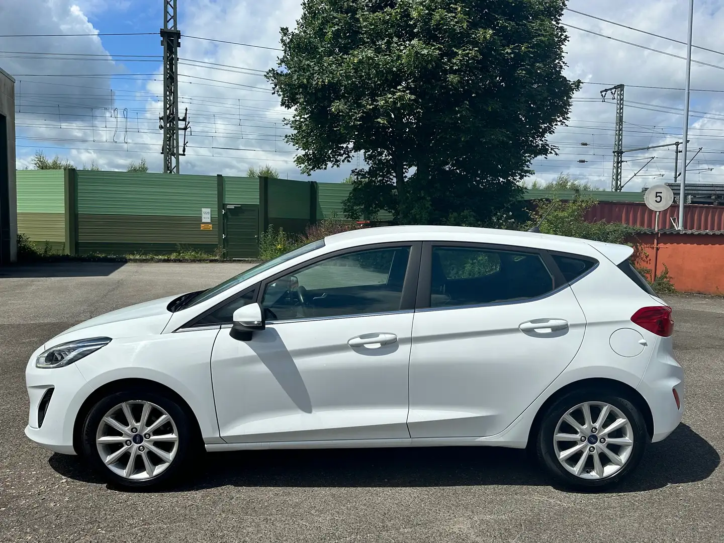 Ford Fiesta Titanium adpt. Tempomat Weiß - 2