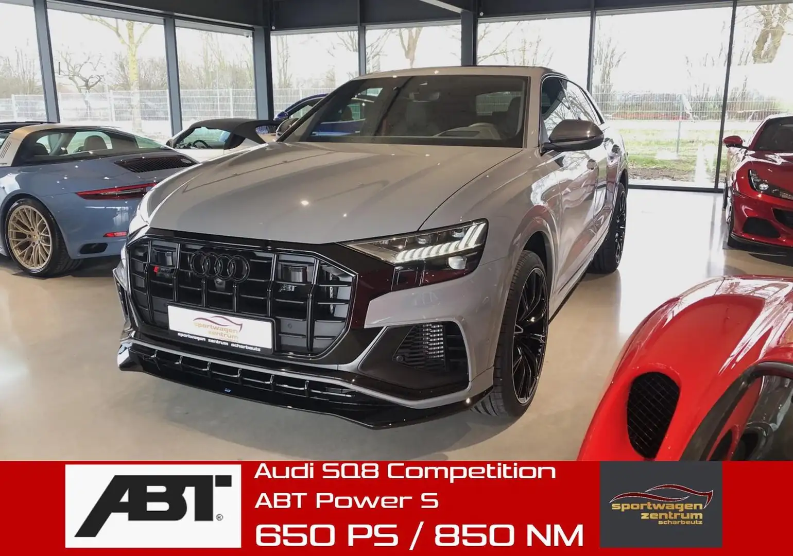 Audi SQ8 ABT SQ8 Competition Keramik, Carbon, Pano, B&O Gris - 1