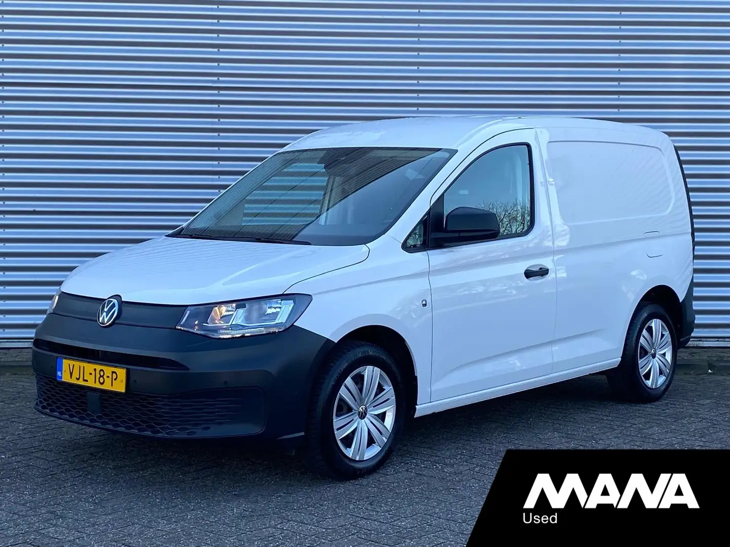 Volkswagen Caddy Cargo 2.0TDI L1H1 120PK Automaat Cruise Navi Car-P Blanc - 1