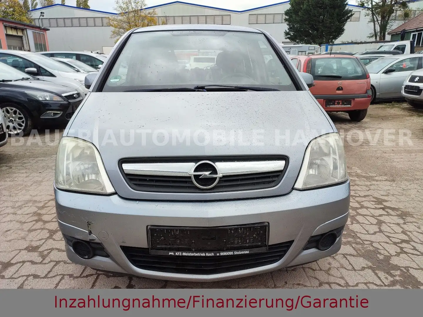 Opel Meriva Basis 1.3 Cdti / Tüv NEU/AHK/Klima Silber - 2