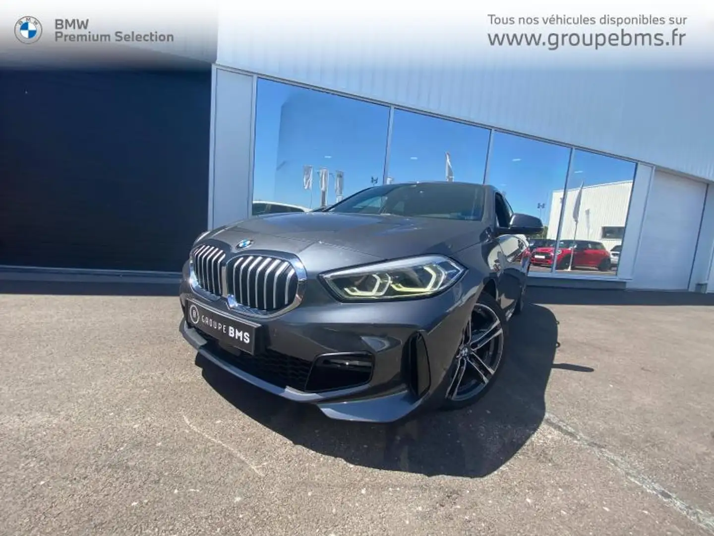 BMW 118 118d 150ch M Sport 8cv Gris - 2
