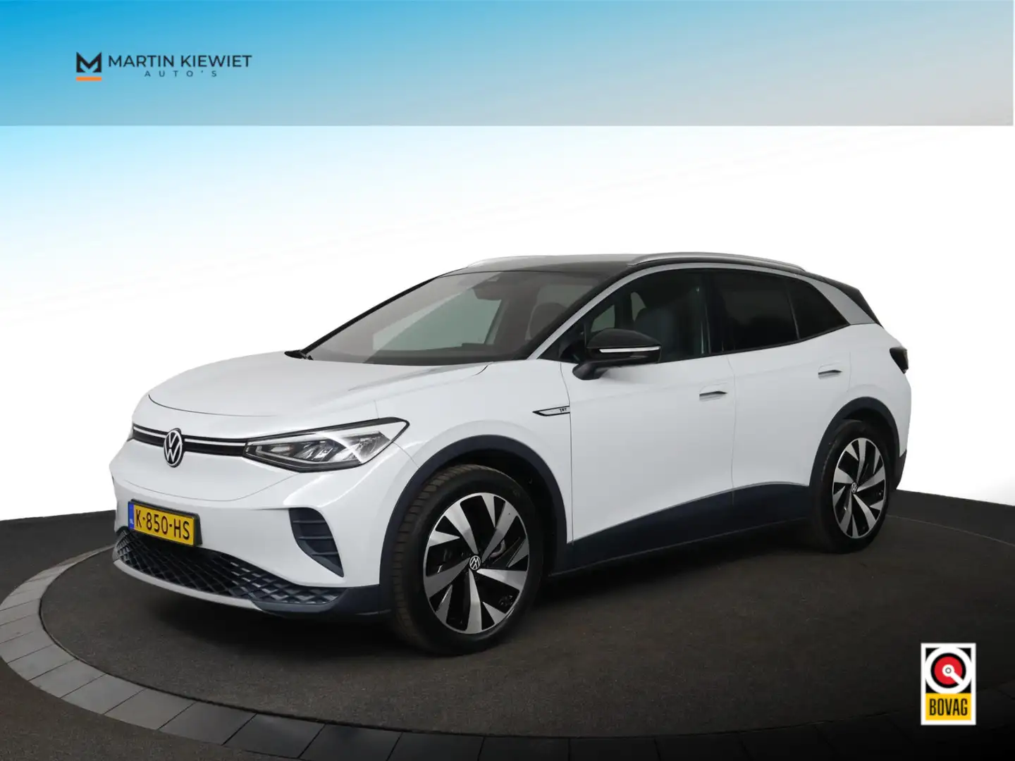 Volkswagen ID.4 First 77 kWh|SOH 92%|Trekhaak|Stoel/stuur verwarmd Bianco - 1