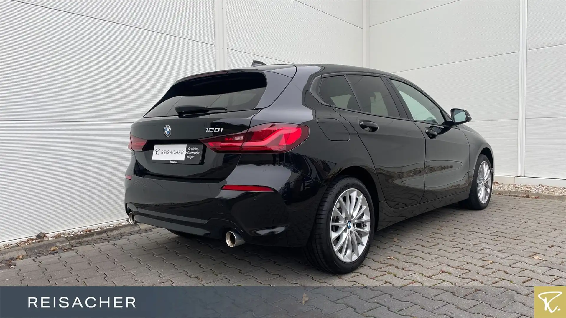 BMW 120 i Aut.Advantage,LCPro.LED Zwart - 2