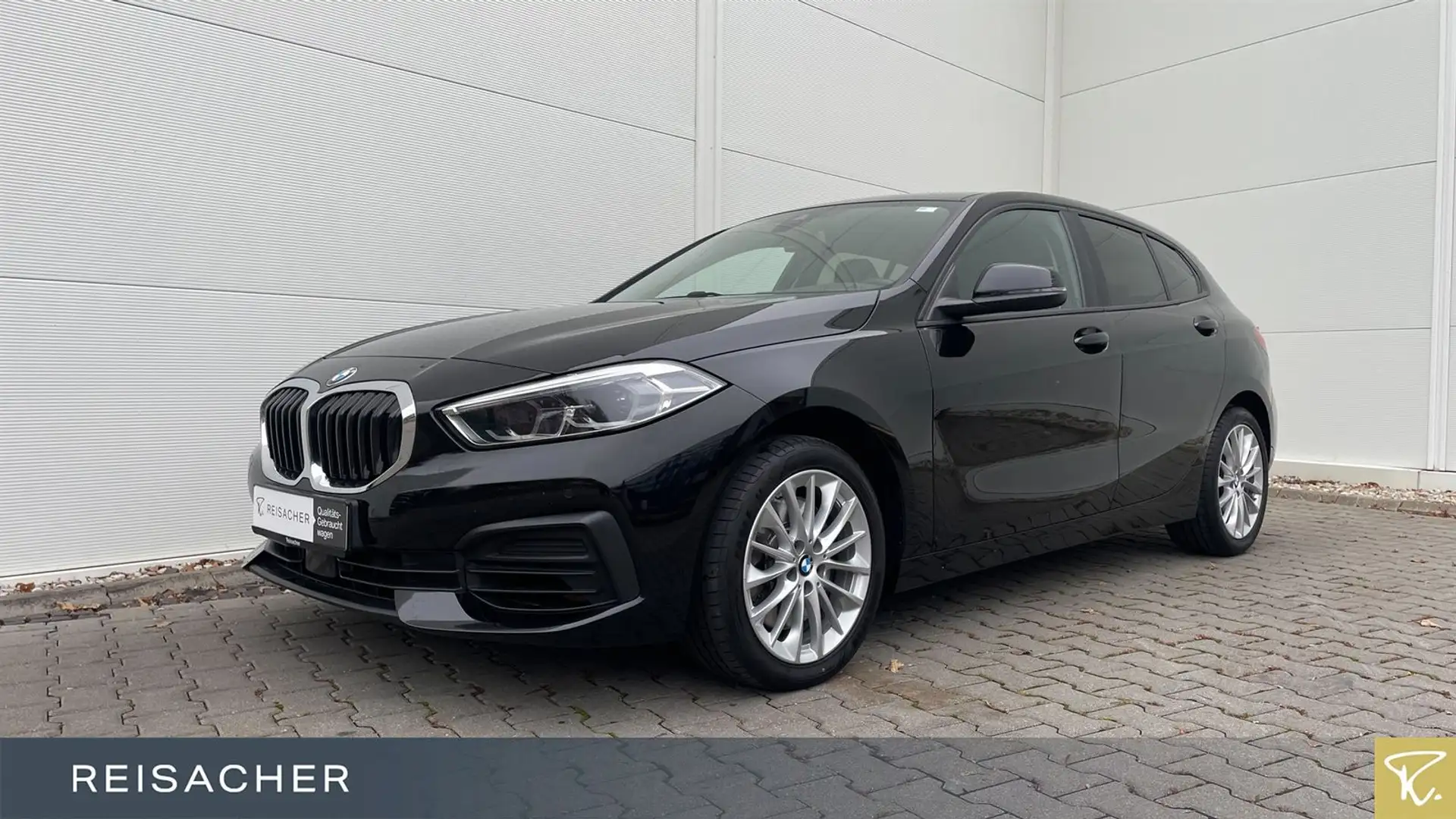 BMW 120 i Aut.Advantage,LCPro.LED Zwart - 1