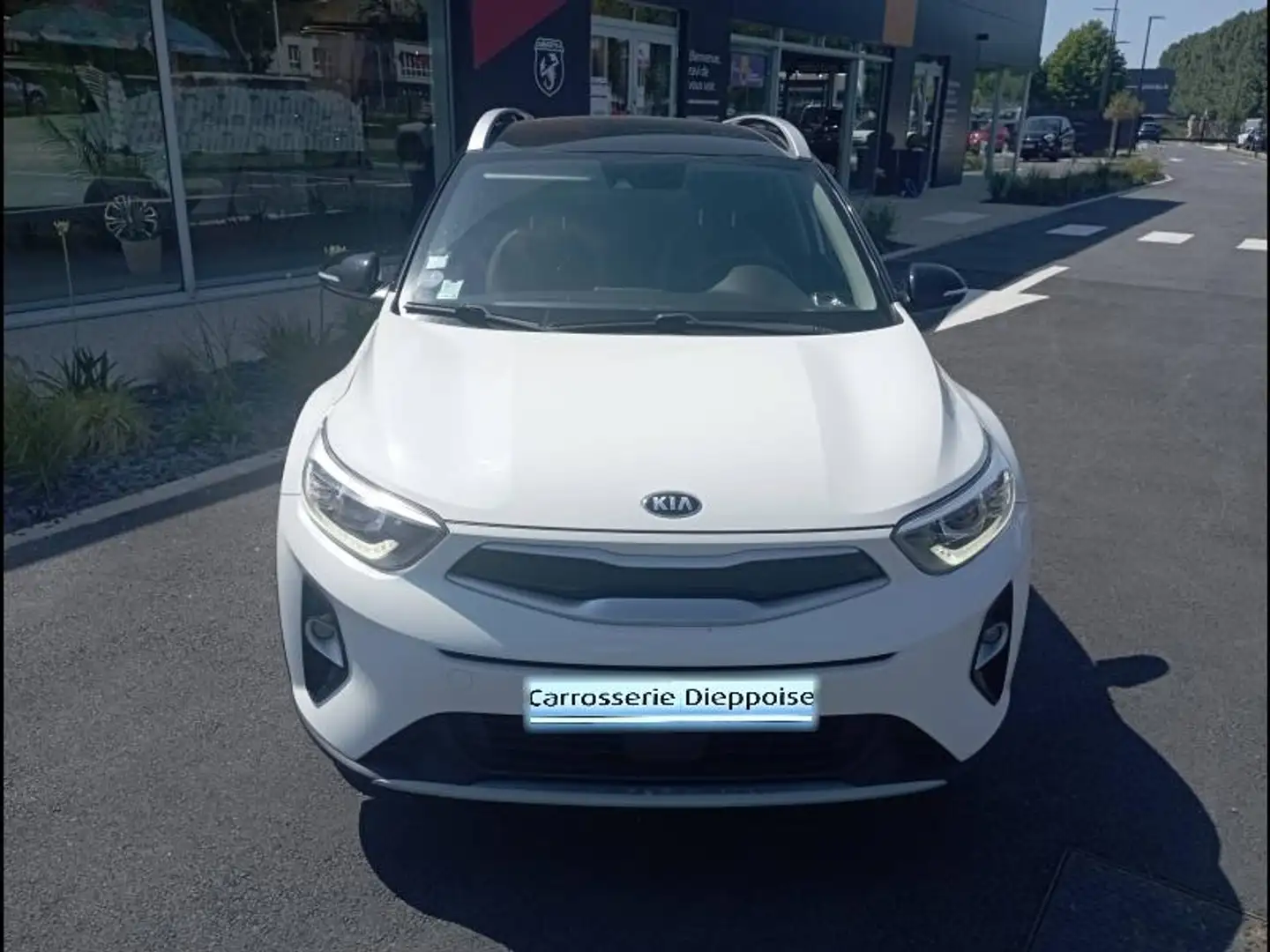 Kia Stonic 1.0 T-GDi 120ch ISG Premium DCT7 Euro6d-T Blanc - 2
