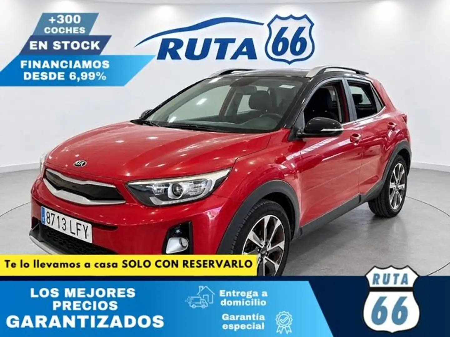 Kia Stonic 1.0 T-GDi Eco-Dynamic Drive 100 Rojo - 1