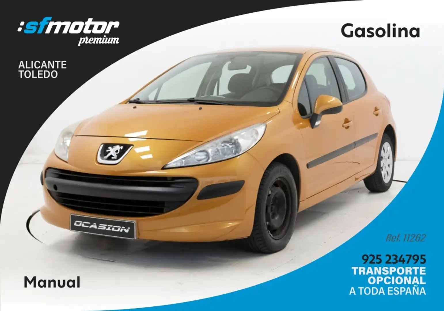 Peugeot 207 1.4i Confort 75 Portocaliu - 1