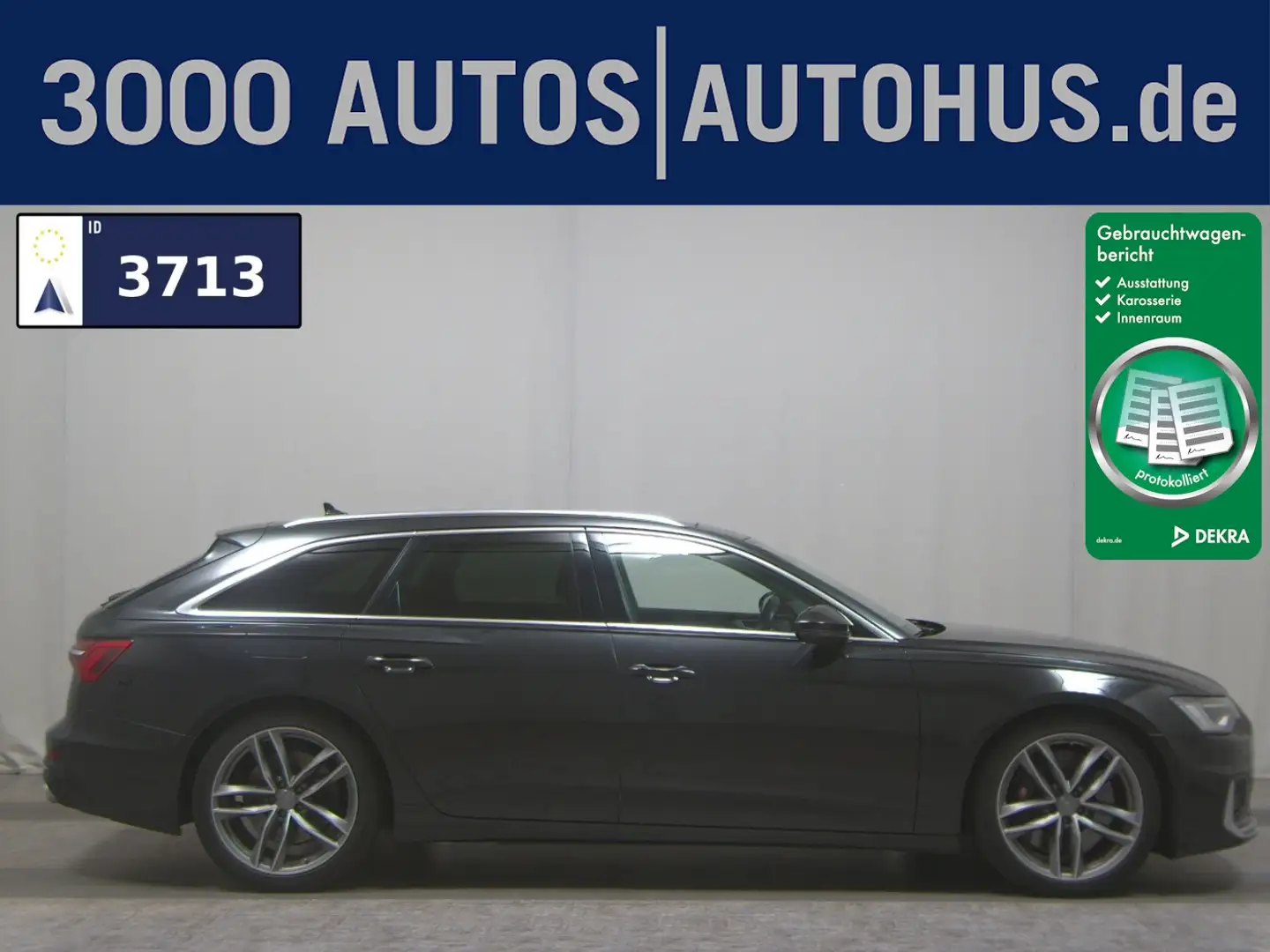 Audi S6 Avant 3.0 TDI Qu. HuD Pano Matrix B&O Memory Gris - 1