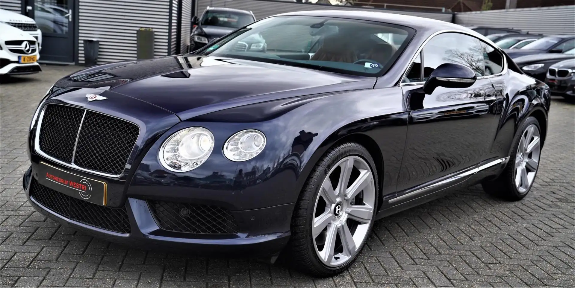 Bentley Continental GT 4.0 V8 Coupé | Origineel Nederlands | Luxe leder m Blue - 2