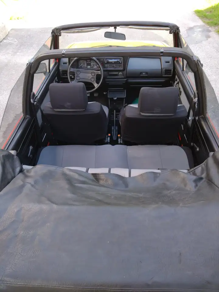 Volkswagen Golf Cabriolet GL, foto 9